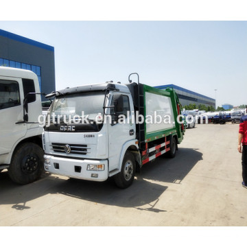 small Dongfeng garbage truck/Mini Dongfeng garbage compressor/ compressor garbage truck for 3-16 cubic meter